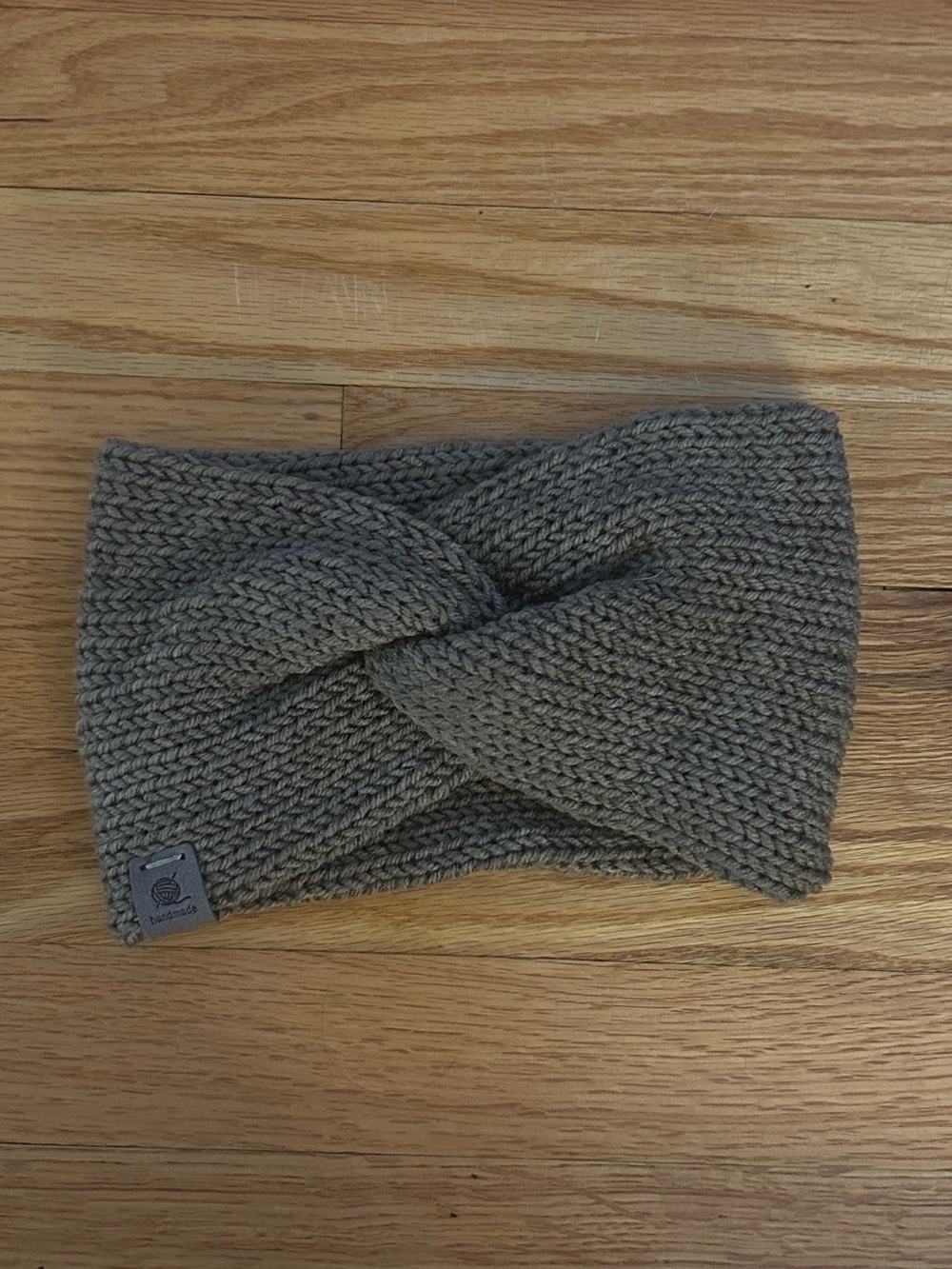 Cozy Knit Headband - Dark Beige